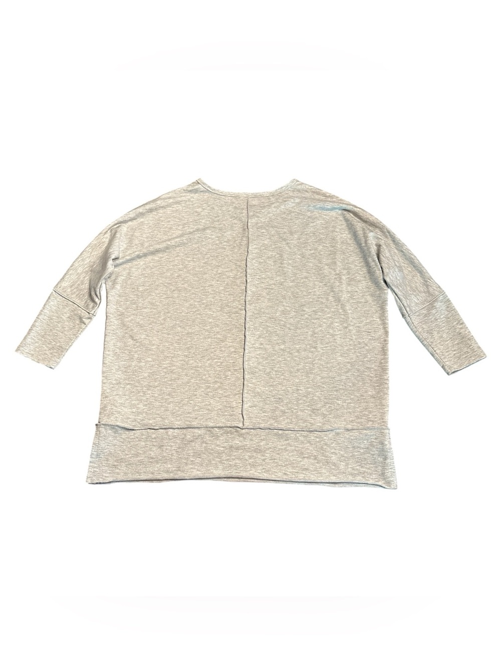 Spanx Perfect Length Dolman Sleeve Top heather gray Size S - Picture 3 of 6
